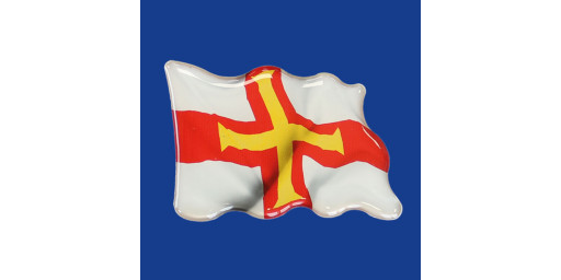 Guernsey flying flag magnet